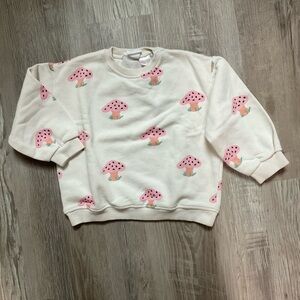 ZARA 18/24 Mushroom Sweatshirt